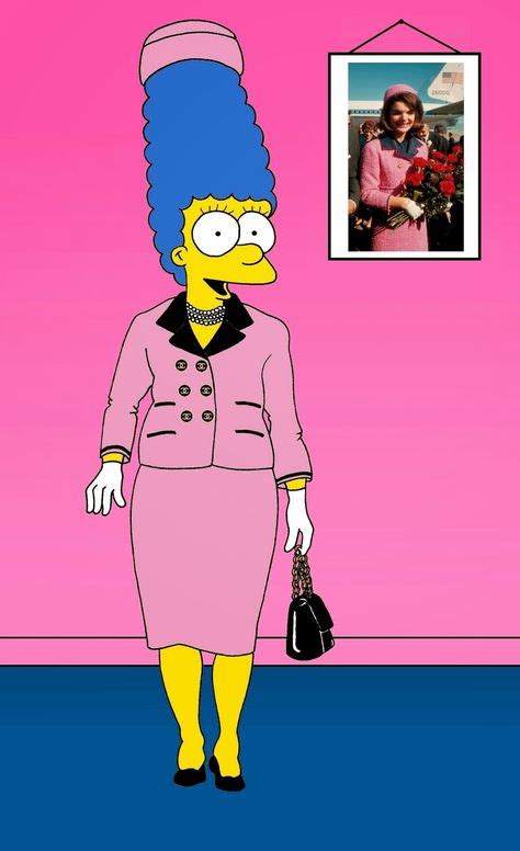 marge chanel suit|marge simpson pink suit.